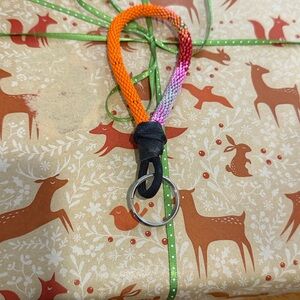 🪡Handmade Indigenous Beaded wristlet / keychain